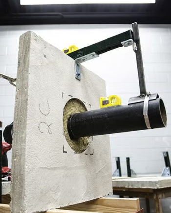 Industrial fire-stopping quantity takeoff services