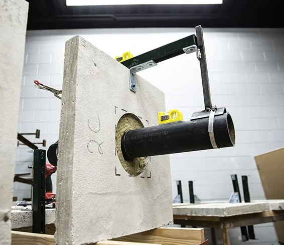 Industrial fire-stopping quantity takeoff services